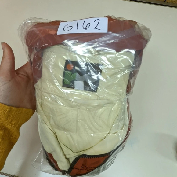 Vintage Remington West Goose Down Vest Yellowstone Leather Indian Nickel 40/M - Picture 16 of 16